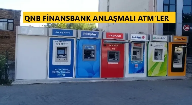 QNB Finansbank Ortak ATM (Ücretsiz 3 Banka)