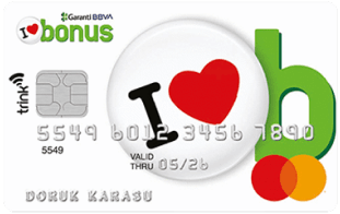 Garanti BBVA Bonus Card